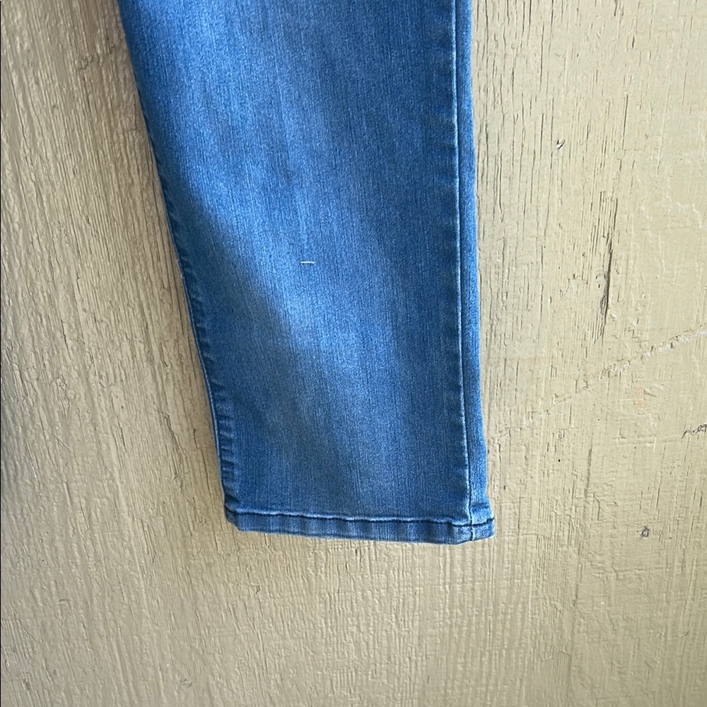 Democracy “Ab”solution Stretch Classic Blue Denim Jeans Size 10 - Picture 4 of 10